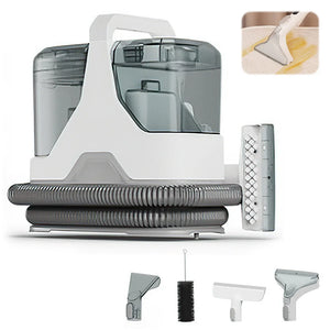 600w Handheld Carpet Cleaner 15KPa Portable Spot Cleaner for Car Sofa Pet Hair Spray Suction Integrated Clean Machine