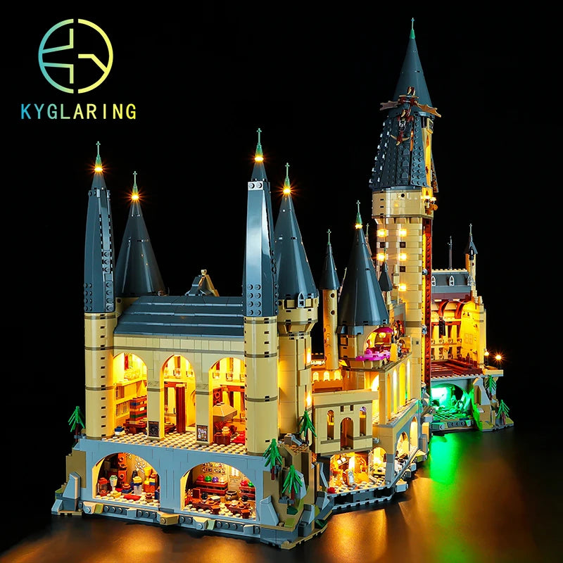 Kyglaring Led Lighting Set DIY Toys (Classic Version) For 71043 Castle (Not Included Building Blocks)