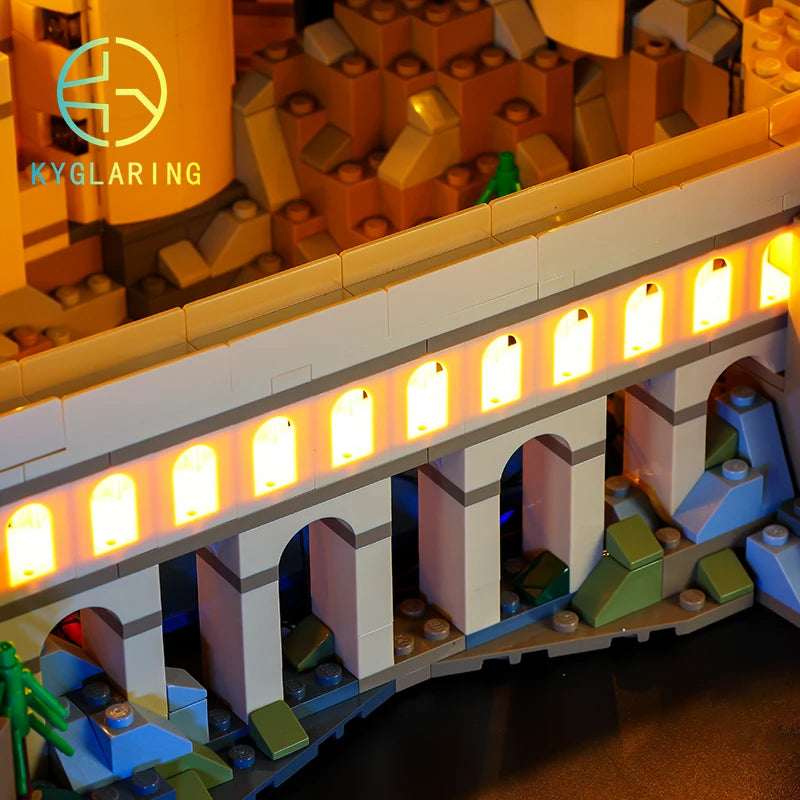Kyglaring Led Lighting Set DIY Toys (Classic Version) For 71043 Castle (Not Included Building Blocks)