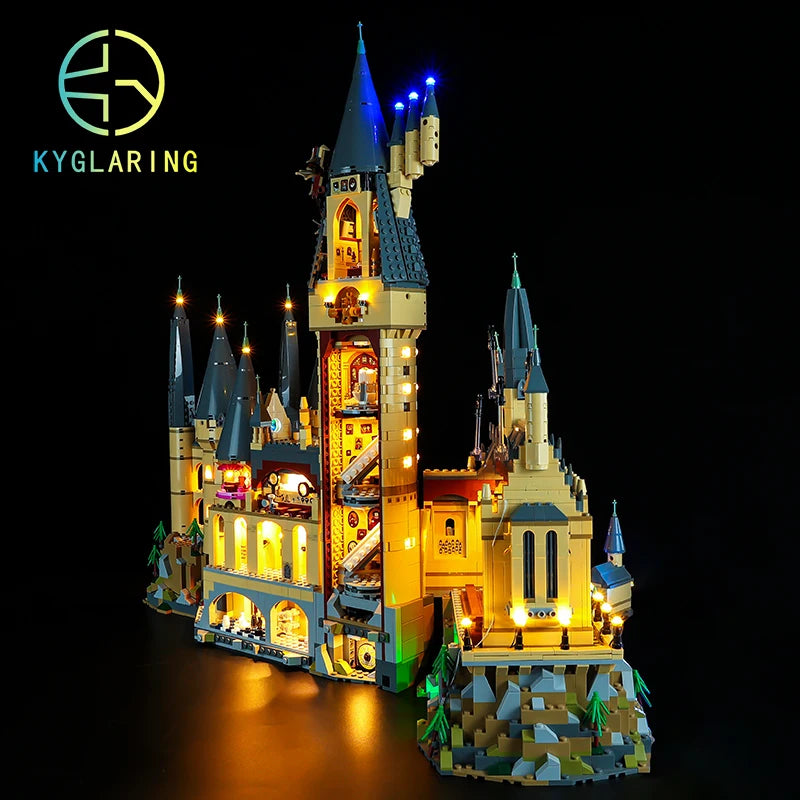 Kyglaring Led Lighting Set DIY Toys (Classic Version) For 71043 Castle (Not Included Building Blocks)