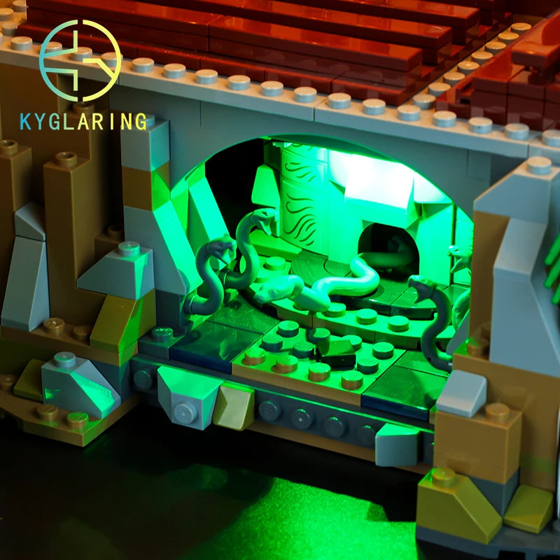 Kyglaring Led Lighting Set DIY Toys (Classic Version) For 71043 Castle (Not Included Building Blocks)