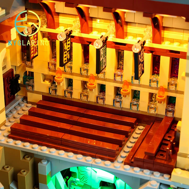 Kyglaring Led Lighting Set DIY Toys (Classic Version) For 71043 Castle (Not Included Building Blocks)