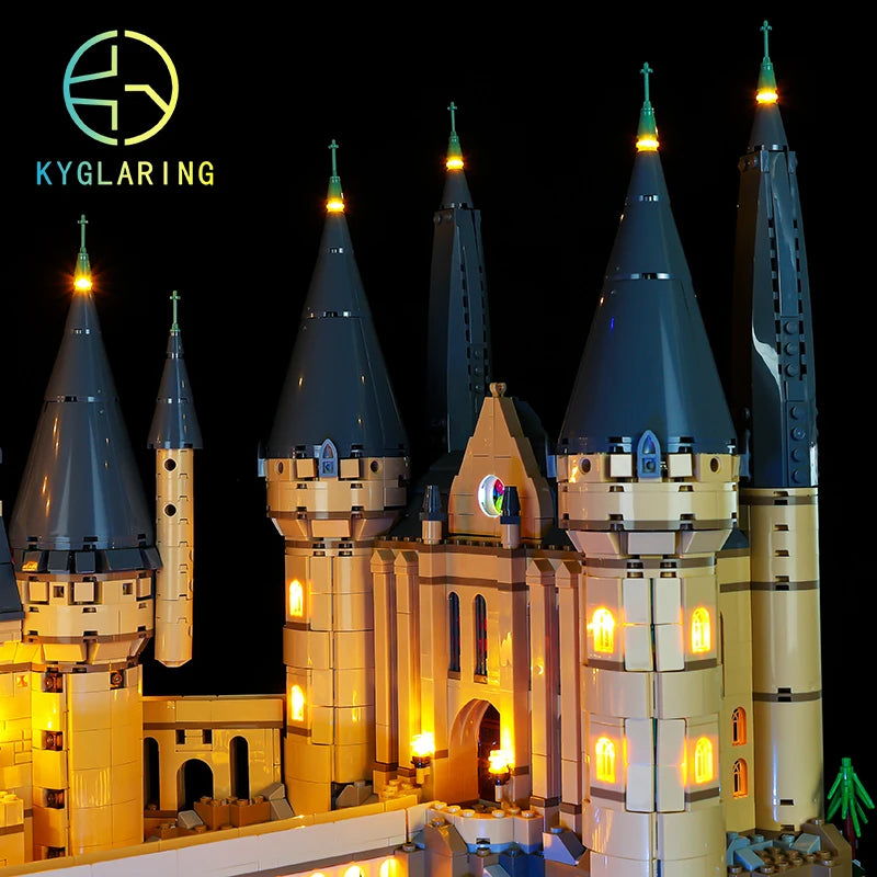 Kyglaring Led Lighting Set DIY Toys (Classic Version) For 71043 Castle (Not Included Building Blocks)