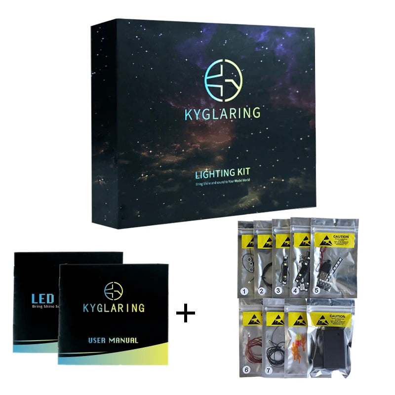 Kyglaring Led Lighting Set DIY Toys For 76139 1989 Batmobile Car  DIY Toys Set (not include the blocks set )