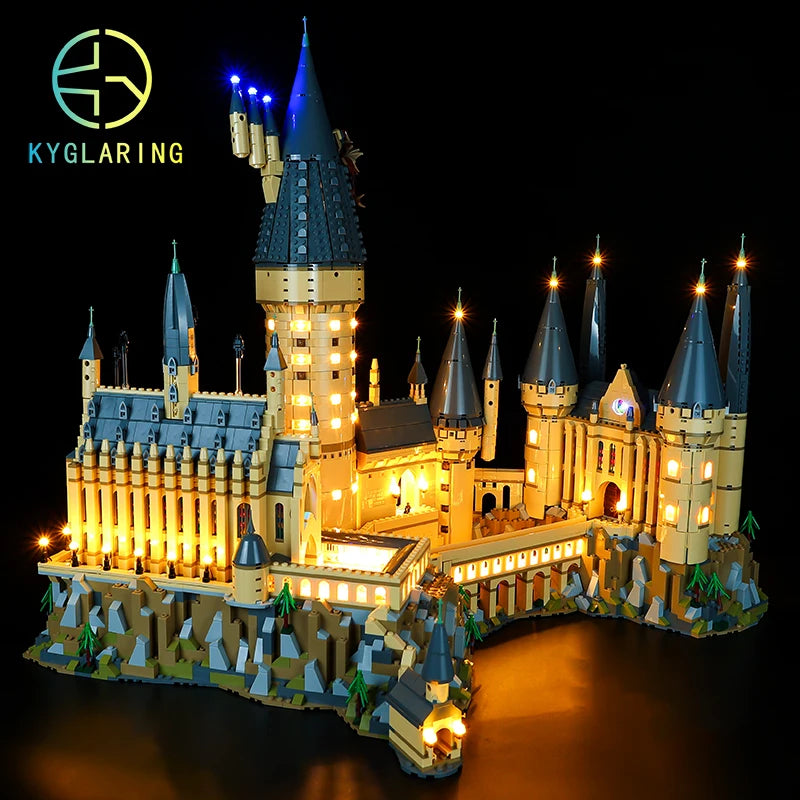 Kyglaring Led Lighting Set DIY Toys (Classic Version) For 71043 Castle (Not Included Building Blocks)