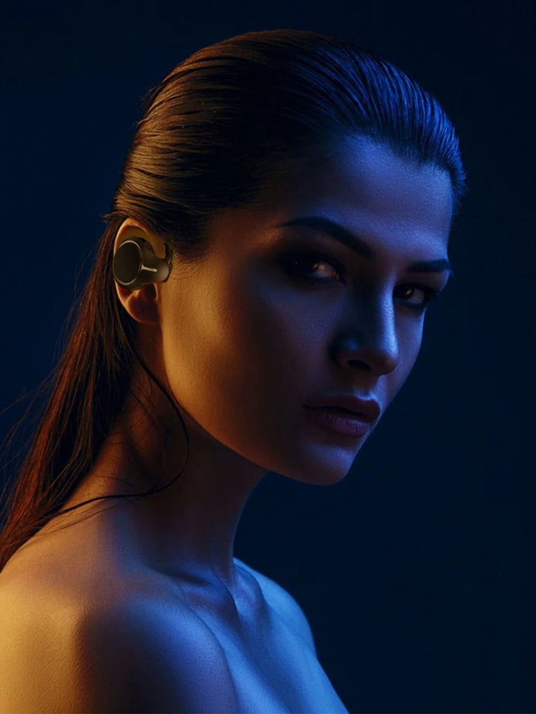 Bluetooth Headphones with MP3 Player TF Card Slot Bluetooth 5.0 Earphones Not in Ear Wireless Headsets with Mic HD Premium Sound