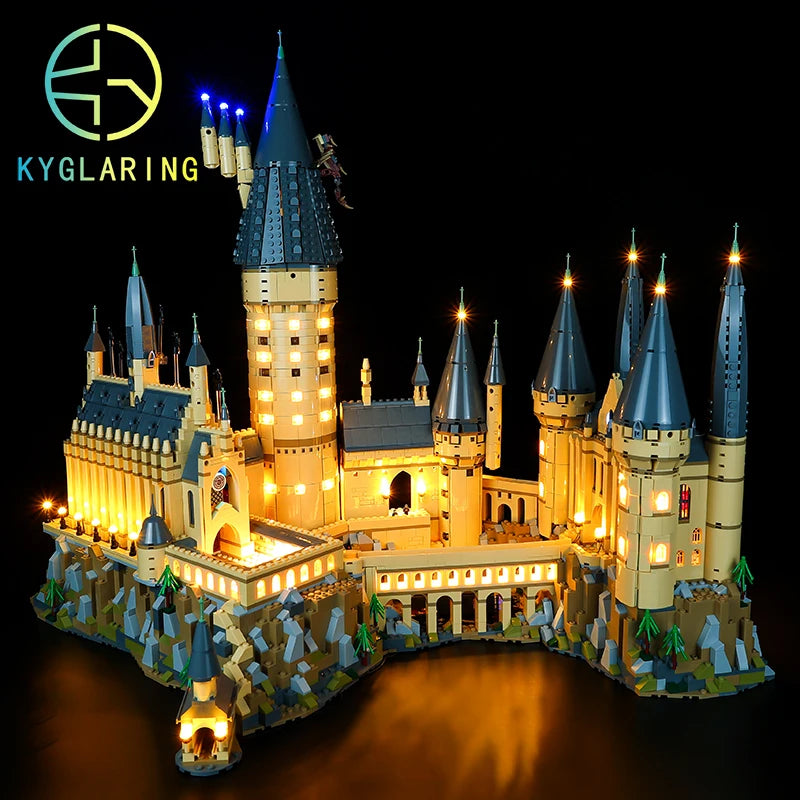 Kyglaring Led Lighting Set DIY Toys (Classic Version) For 71043 Castle (Not Included Building Blocks)