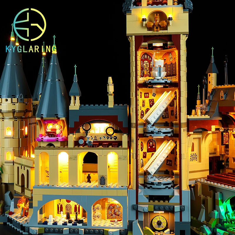 Kyglaring Led Lighting Set DIY Toys (Classic Version) For 71043 Castle (Not Included Building Blocks)