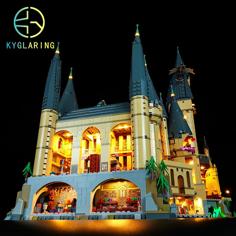 Kyglaring Led Lighting Set DIY Toys (Classic Version) For 71043 Castle (Not Included Building Blocks)