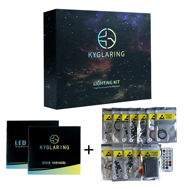 Kyglaring Led Lighting Set DIY Toys For 76139 1989 Batmobile Car  DIY Toys Set (not include the blocks set )