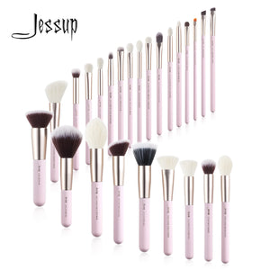 Jessup Professional Makeup Brushes Set 25pcs Powder Foundation Eyeshadow Concealer Blusher Brush Makeup Cosmetic Kits T290