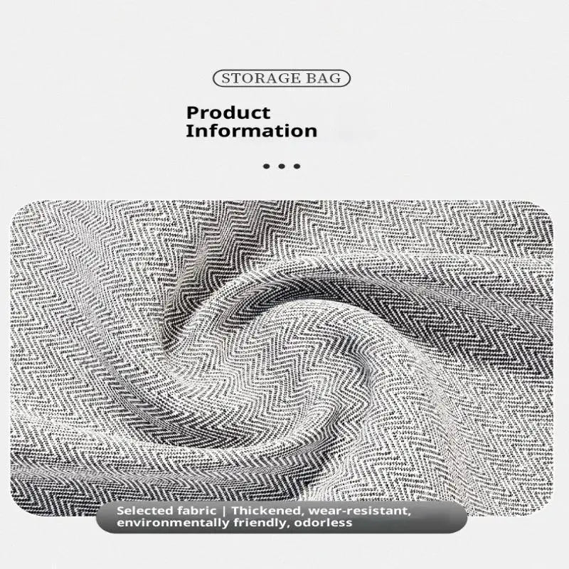 Hot Sale 220L Big Size Clothes Storage Box With Cover Large Laundry Basket Organizer Bag For Baby Foldable