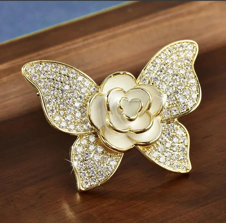 Clearance Price Insect Butterfly Birds Brooches for Women Men Rhinestone Crystal Lapel Pin Clearance Sale