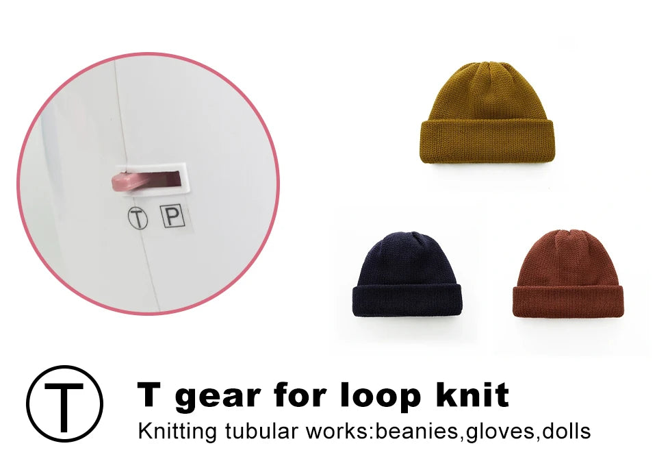 Smart Rotating Knitting Machine DIY Knitting Loom Tool with 22 Needles for Adults & Kids Ideal for Hats Socks Scarves and Crafts