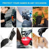Disposable Latex Gloves Black Waterproof Non-Medical for Kitchen, Cleaning, Dishwashing, Cooking, Automotive, Craft Use