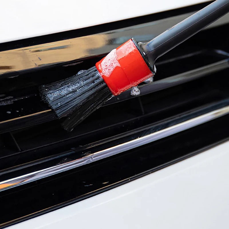 Set Of 5 Soft Detailing Brushes For Car Interior Cleaning – Ideal For Dashboards, Air Vents, And Removal Of Dust And Debris