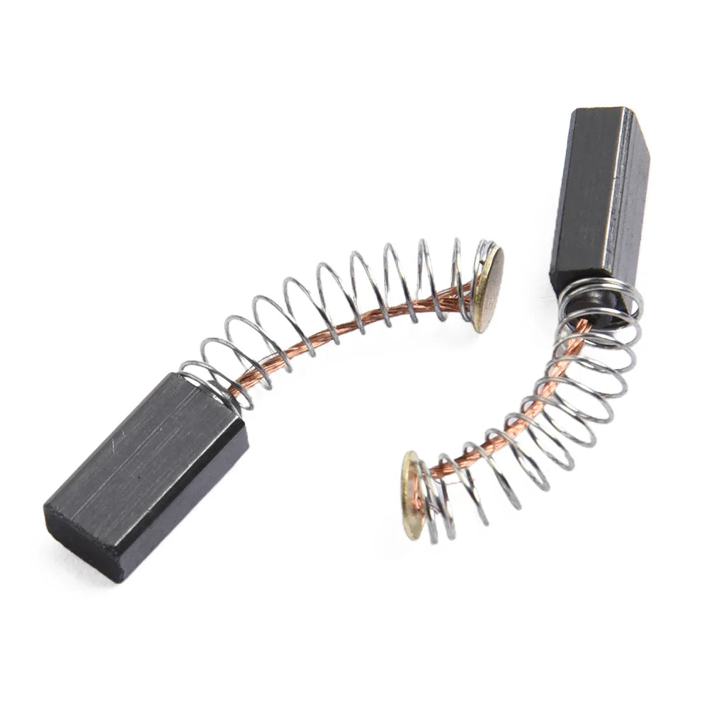 10pcs Carbon Brushes Kit For Electric Motors 13mmx6mmX4mm Carbon High Quality Replacement Electric Power Tool Accessories