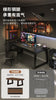 Gaming Desk, Carbon Fiber Computer Desk, Office Home Games, Desktop Desk