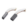 10pcs Carbon Brushes Kit For Electric Motors 13mmx6mmX4mm Carbon High Quality Replacement Electric Power Tool Accessories