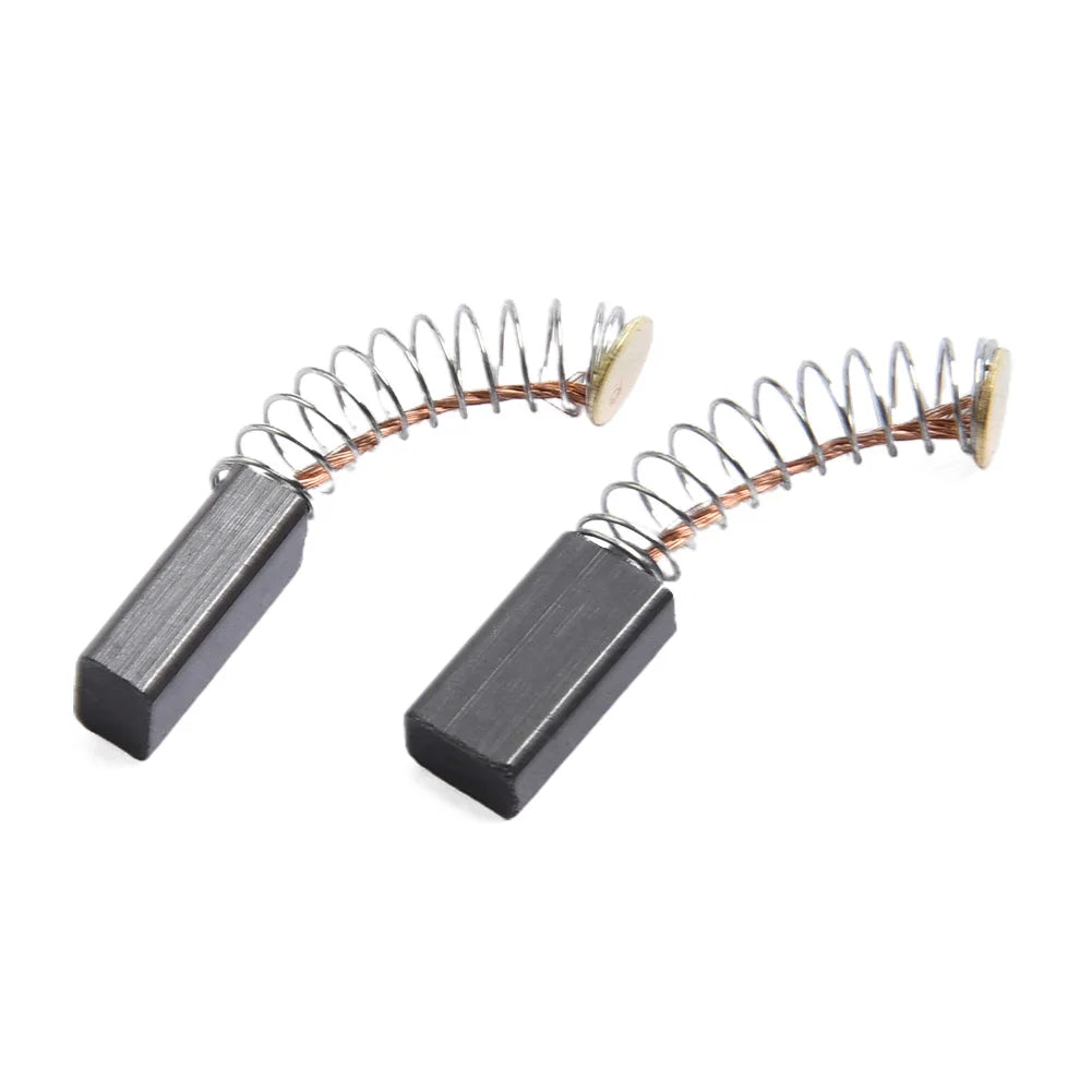 10pcs Carbon Brushes Kit For Electric Motors 13mmx6mmX4mm Carbon High Quality Replacement Electric Power Tool Accessories