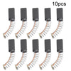 10pcs Carbon Brushes Kit For Electric Motors 13mmx6mmX4mm Carbon High Quality Replacement Electric Power Tool Accessories