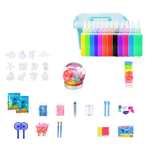 Magic Water Elf Toy Kit Aqua Fairy Water Gel Aqua Gel for Kids Handicraft Educational Magic Fairy Water Elf Magic Water Gel Kit