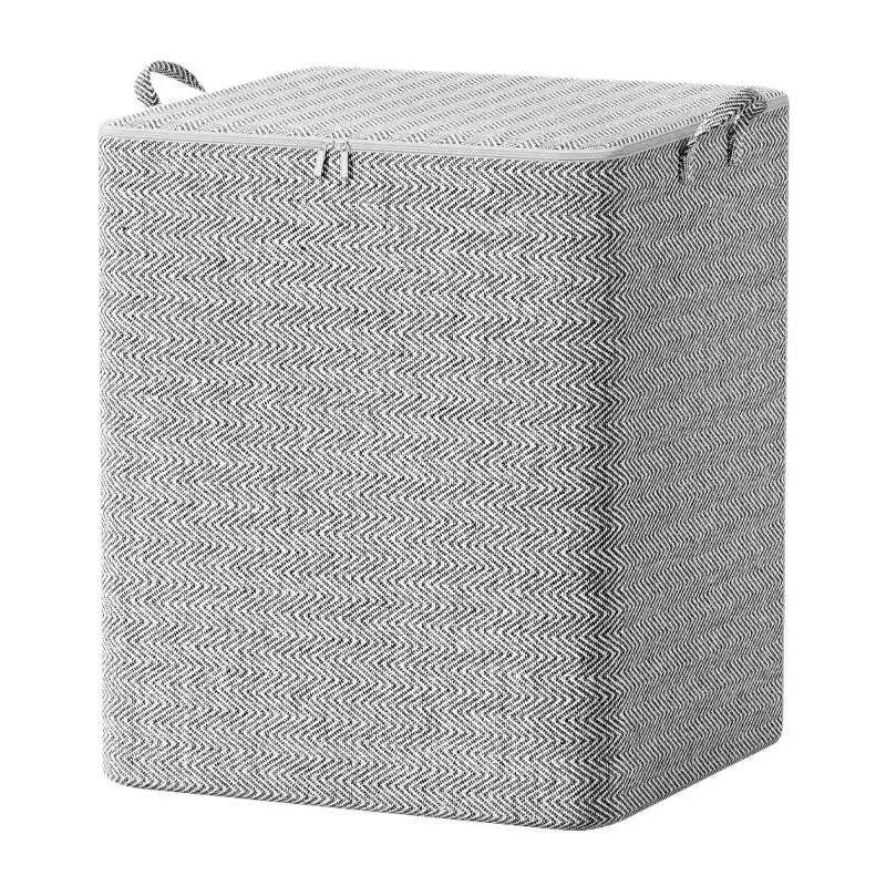 Hot Sale 220L Big Size Clothes Storage Box With Cover Large Laundry Basket Organizer Bag For Baby Foldable
