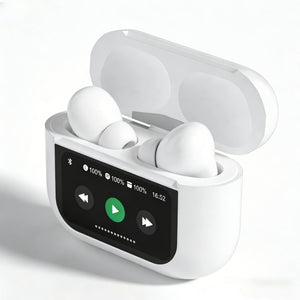 Color Screen Earbuds Touch Control Bluetooth Wireless In-Ear Ultra Long Battery Life Advanced Noise Cancellation Portable Audio