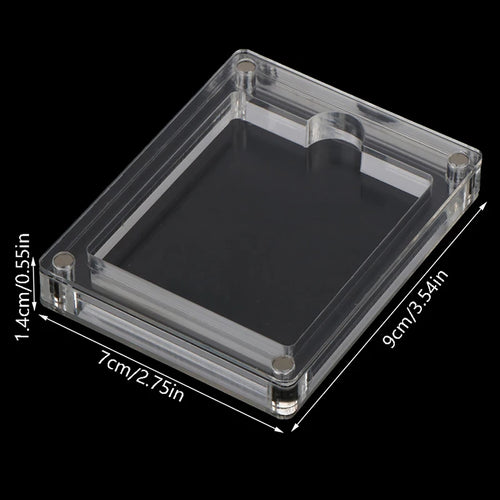 NEW SALE For GAMEBOY GB GBC Accessories Game Cassette Box High Transparent Display Protection