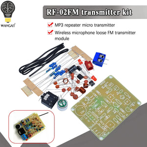 88-108MHz FM Transmitter Module Electronic DIY Kits Frequency Wireless Microphone Transmitter Board Parts DC 3-6V FM Module
