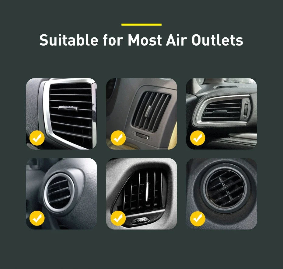 2025NEW Car Phone Holder For Universal Mobile Phone Holder Stand Car Phone Stand For Car Air Outlet Mount Car Cell Phone Support