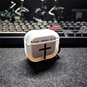 The Cross of Jesus Earphone Case for AirPods 1 2 3 Pro Pro2 4 Wireless Bluetooth earphones headset headphone Cover