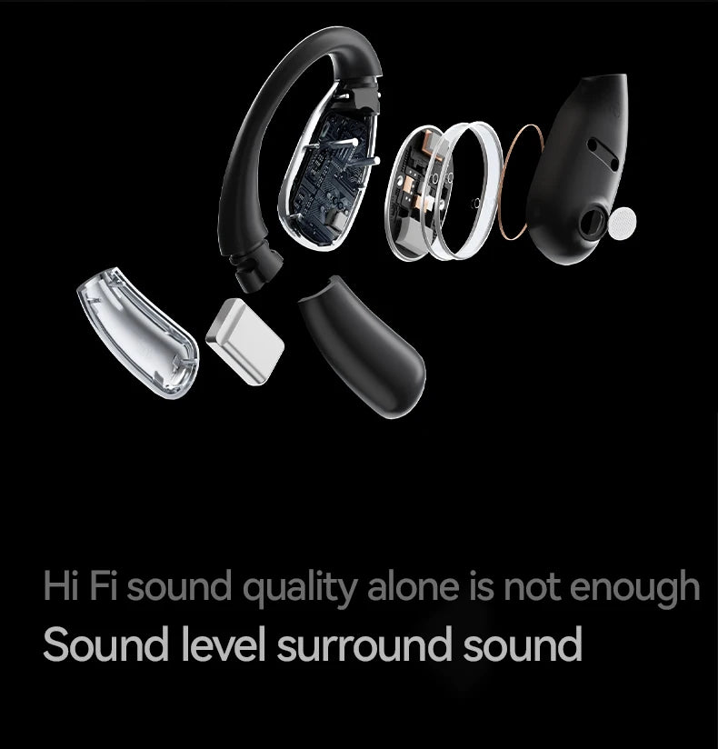 [AI Translator Earphone]MINISO X28 Wireless Headphones Bluetooth 5.4 HiFi IPX5 Waterproof Sports Bass Powerful 16H Battery Life