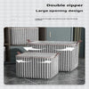 Hot Sale 220L Big Size Clothes Storage Box With Cover Large Laundry Basket Organizer Bag For Baby Foldable