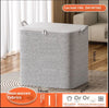 Hot Sale 220L Big Size Clothes Storage Box With Cover Large Laundry Basket Organizer Bag For Baby Foldable