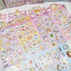 Kawaii Chiikawa Laser Stickers, Cartoon Animal Decals for Laptop, Binder & Kids Crafts
