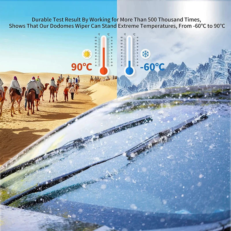 Front Rear Windscreen Wiper Blades For Honda HR-V RU 2014 - 2022 Window Windshield Rubber Brushes Cutter Car Accessories 2016