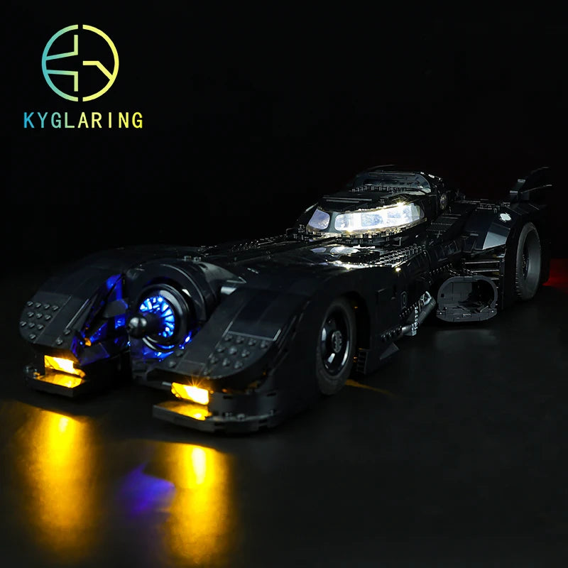 Kyglaring Led Lighting Set DIY Toys For 76139 1989 Batmobile Car  DIY Toys Set (not include the blocks set )