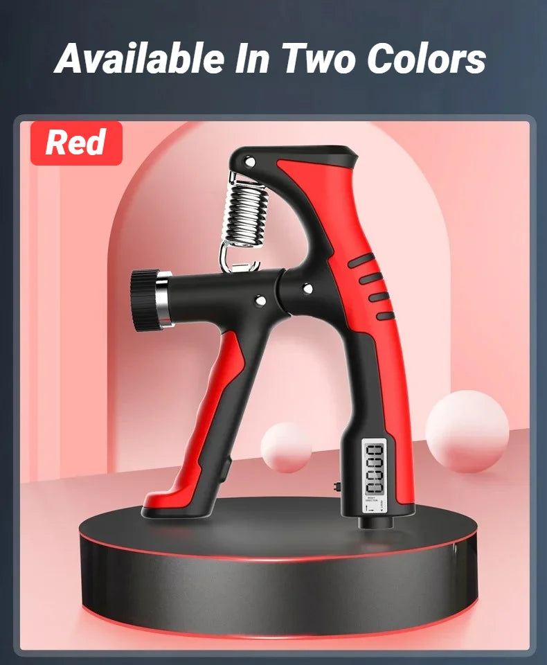 10-100KG Electronic Smart Counting Hand Grip Adjustment Exercise Power Strengthening Pliers Spring Finger Pinch Wrist Training