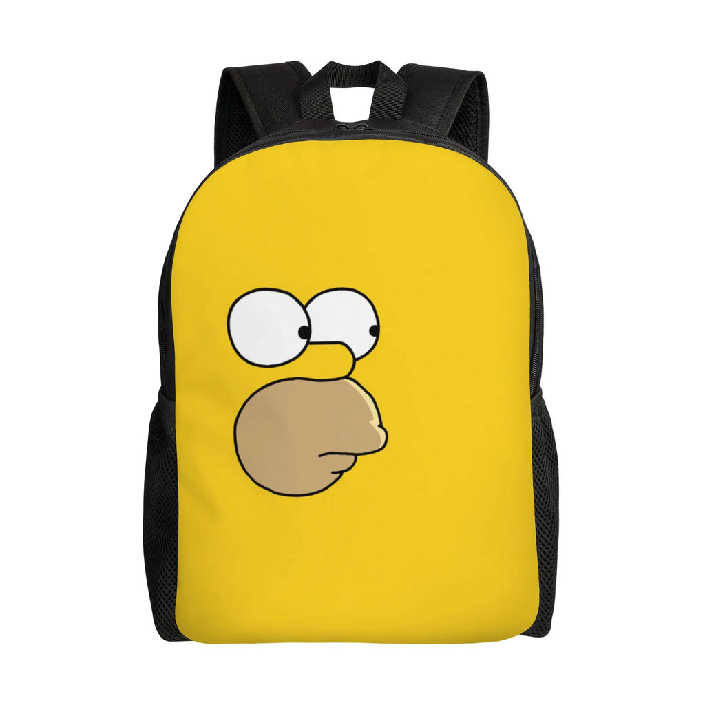 Cartoon The S-Simpsons  Women Backpack Mochila Fashion Children School Bag Laptop Rucksack Kids Large Capacity Travel Rucksack