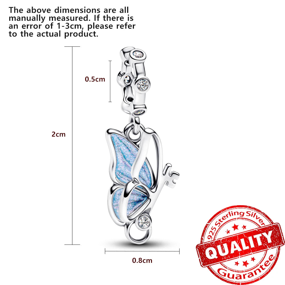 Hot Sale New Arrivals 925 Sterling Silver Snowflake Bell Christmas Series Dangle Charm Fit Original Bracelet Kids Jewelry Gift