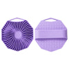 1pc Soft Silicone Exfoliating Brush Cleanser Manual Body Cleansing Scrubber Shower Gentle Massage Brushes Bathroom Accessorie