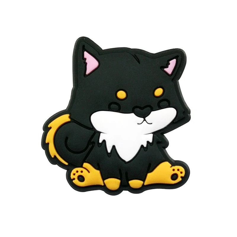 New Arrivals Cute Dog Shoe Charms for Crocs Accessories Charms Sandals Shoe Decorations Pins Women Favor Gift