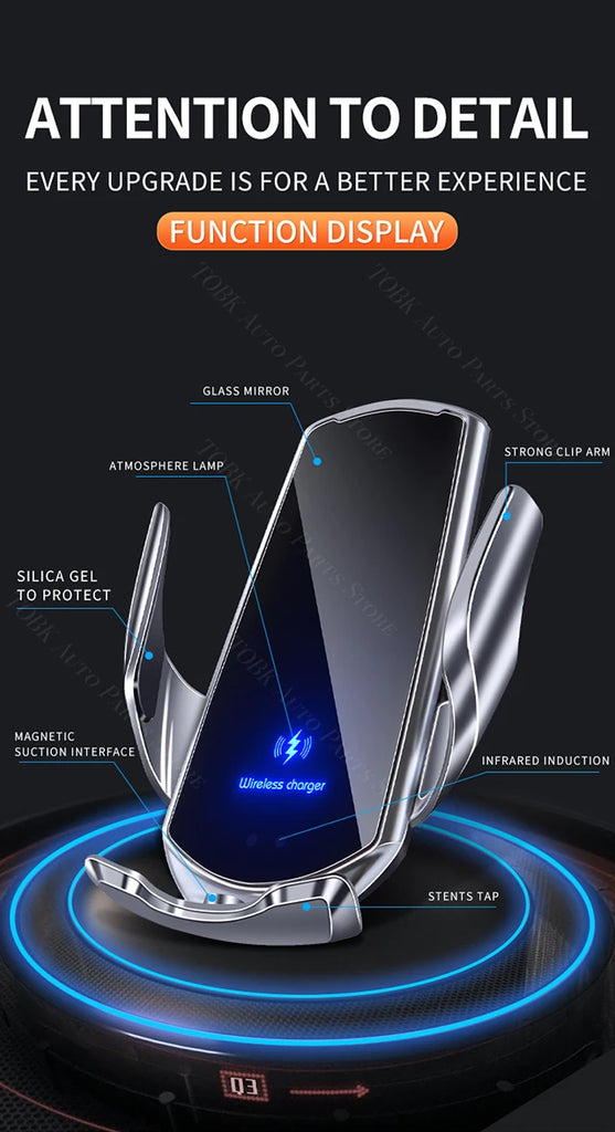 For Nissan Sylphy Sentra B18 2020 2021 2022 Car Phone Holder Special Fixed Bracket Base Wireless Charging Cars Accessories