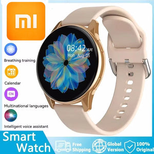 XIAOMI NEW Wireless Charging Smart watch for Men and Women, Bluetooth Call, Fitness Bracelet, Custom Face, Box Included, New, 20