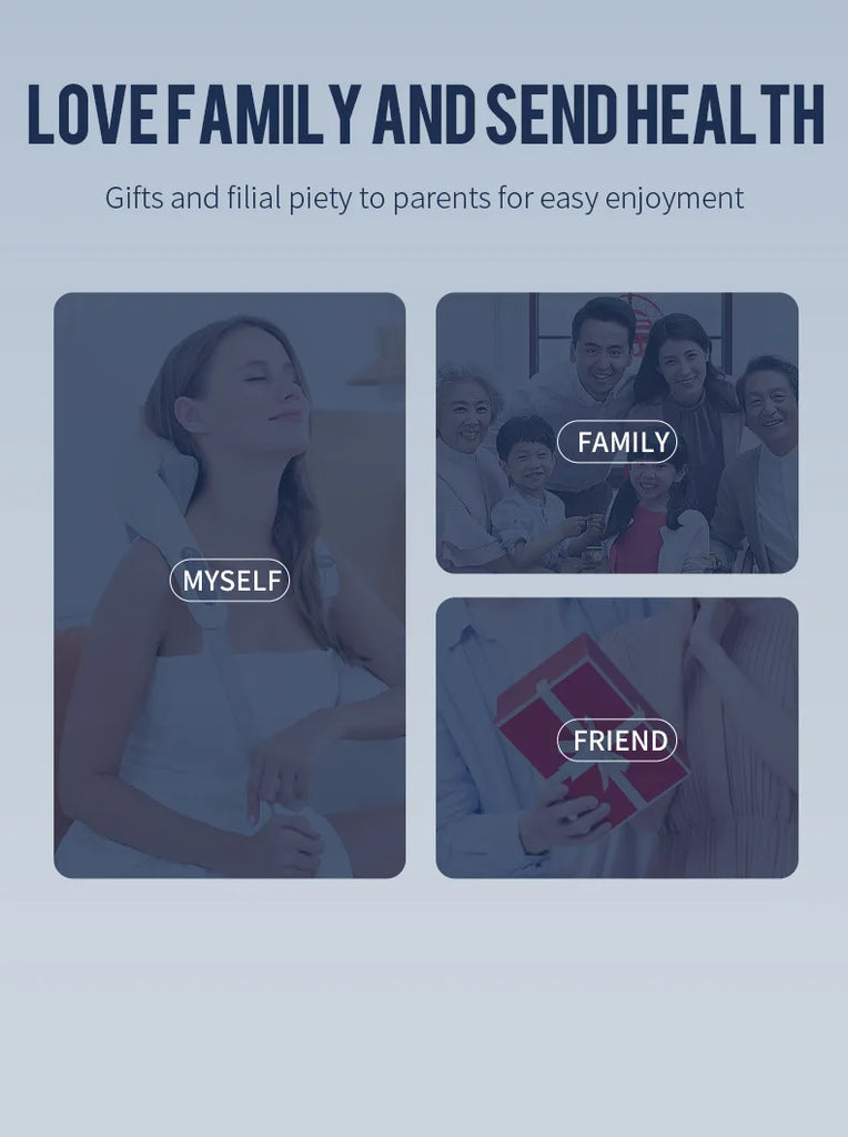 2026Bionic Finger Neck Shoulder Massager Wireless Neck Cervical Trapezius Kneading Massage Shawl Brushless Motor Neck Masajeador