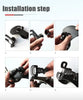 Car Mobile Phone Holder, 360 Degree Rotatable Cell Phone Stands, Car Rack Dashboard Support for Auto Grip, Fixed Bracket