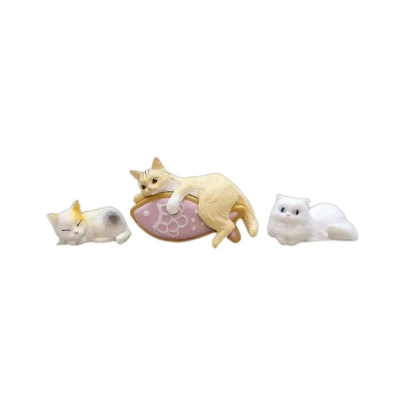 Home Decoration Cute Desktop Gifts Cartoon Simulation Edge Hang Cat Car Center Console Ornaments Decoration Car Accessories