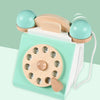 Children's simulated telephone, landline toy, baby model, early education, speaking, puzzle button, making phone calls