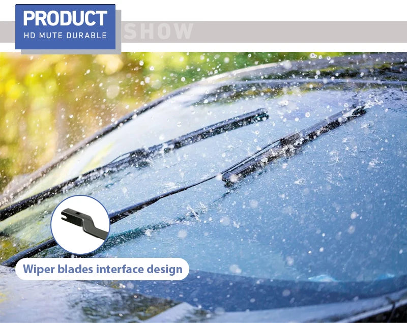 Front Rear Windshield Wiper Blades For Subaru Outback 6GEN BT 2020 - 2025 Windscreen Window Brushes Accessories 2021 2022 2024